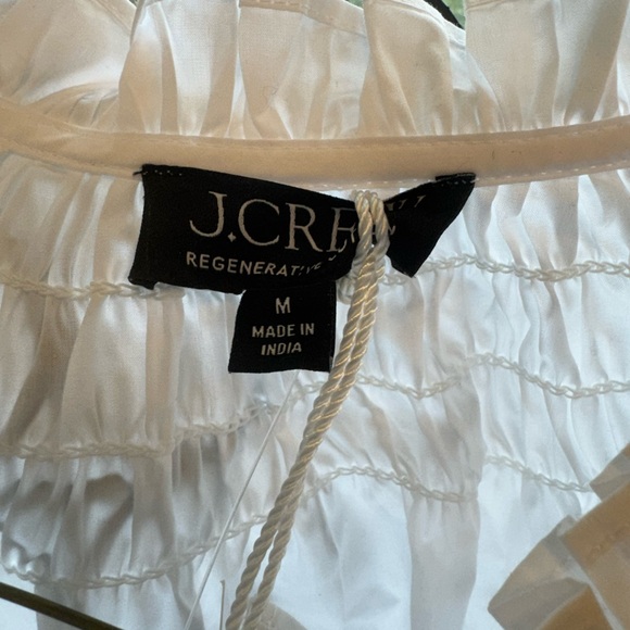 J. Crew Tops - J.Crew Regenerative White Skirt